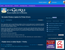 Tablet Screenshot of e-guru.biz